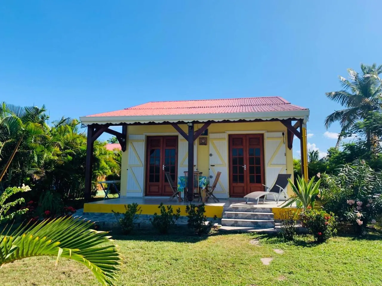 Villa Les Palmes du Moulin à Saint-Louis Hébergement de vacances